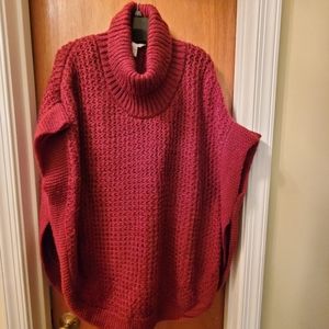 Womens poncho sweater